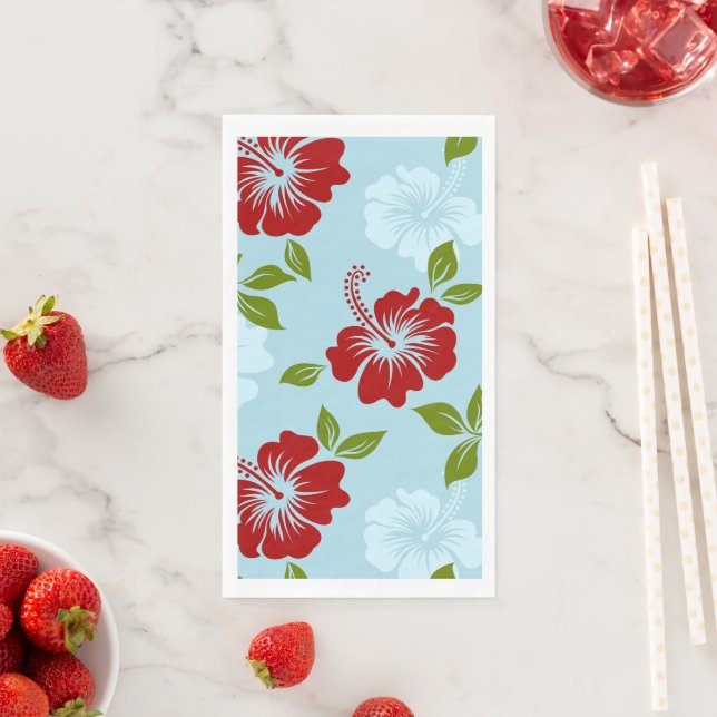 Hawaiian Print Napkin (Insitu)