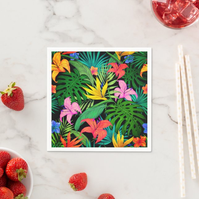 Hawaiian Print  Napkin (Insitu)