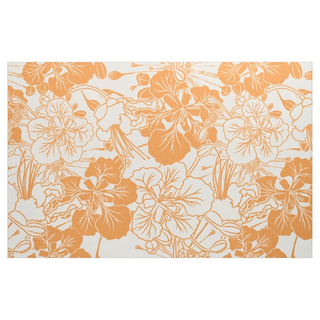 Hawaiian Print Ohai Alii flower pattern Fabric (Fat Quarter)