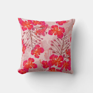 Hawaiian print Ohai Alii v2 pattern Cushion