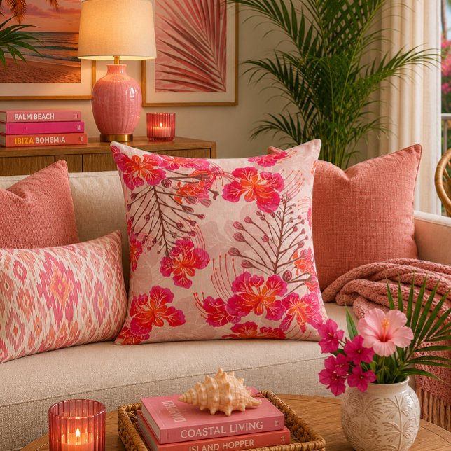 Hawaiian print Ohai Alii v2 pattern Cushion (Creator Uploaded)