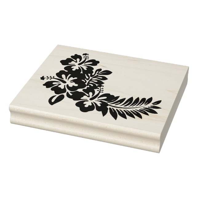 Hawaiian Print Rubber Stamp (Stamp)