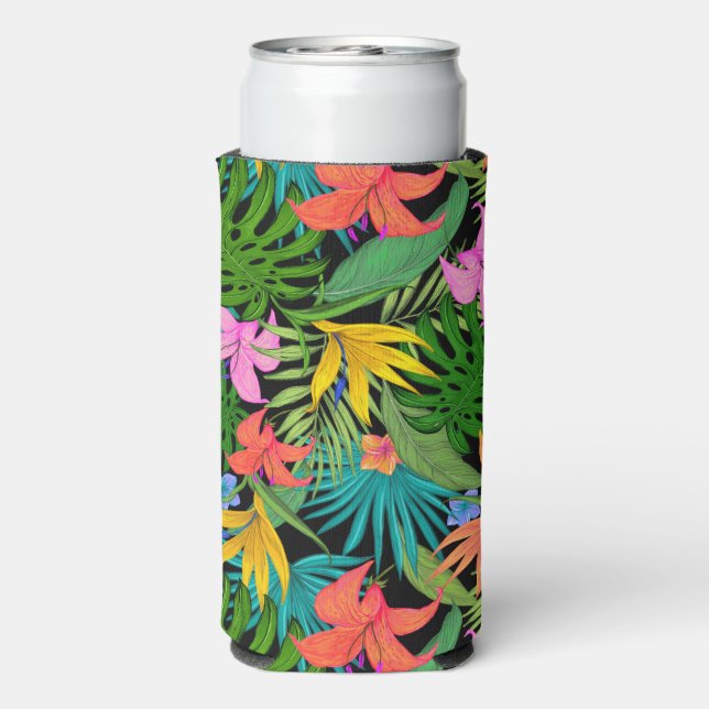 Hawaiian Print Seltzer Can Cooler (Seltzer Back)
