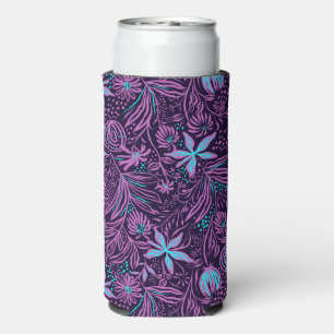 Hawaiian Print Seltzer Can Cooler