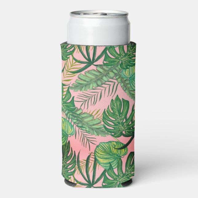 Hawaiian Print Seltzer Can Cooler (Seltzer Back)