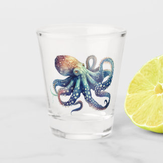 Hawaiian Print Shot Glass