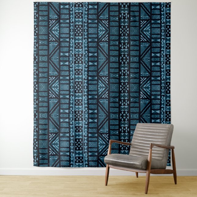 Hawaiian Print Tapestry (In Situ)