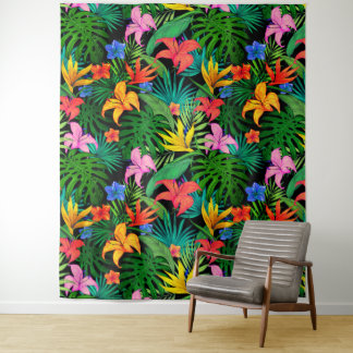 Hawaiian Print Tapestry