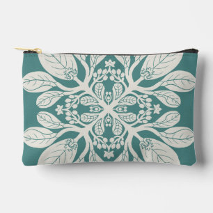 Hawaiian quilt naupaka accessory pouch