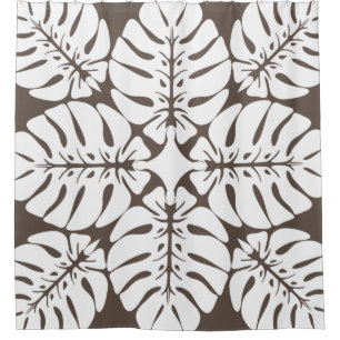 hawaiian quilt print Shower curtain