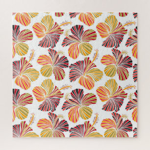 Hawaiian Radiance: Tropical Plant Elegance. Jigsaw Puzzle