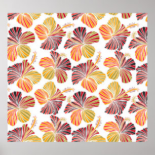 Hawaiian Radiance: Tropical Plant Elegance. Poster