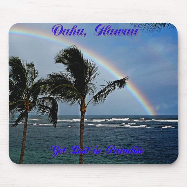 Hawaiian Rainbow  Mouse Mat (Front)