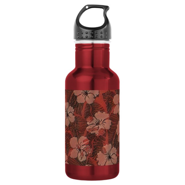 Hawaiian Red pattern Liberty Bottle (Front)