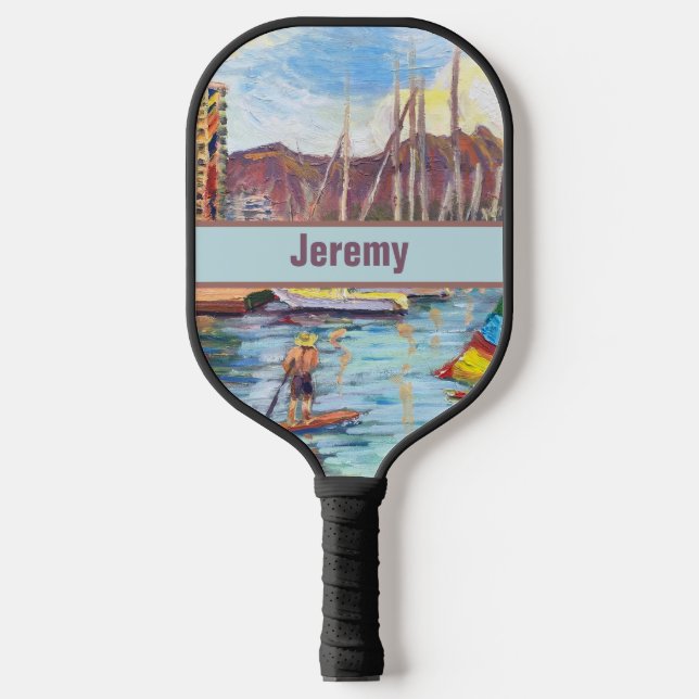Hawaiian Sailing Pickleball Paddle (Front)