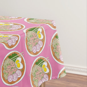 Hawaiian Saimin Dashi Soup Hawaii Cuisine Food Tablecloth