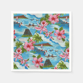 Hawaiian Scenes Napkin