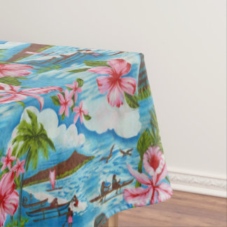 Hawaiian Scenes Tablecloth
