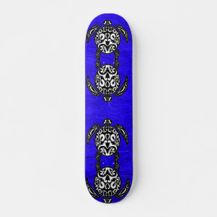 Hawaiian Sea Turtle Cruiser Custom Pro Long Board Skateboard