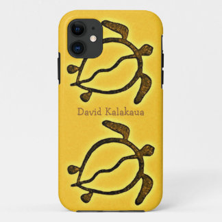 Hawaiian Sea Turtle Golden Honu iPhone 11 Case
