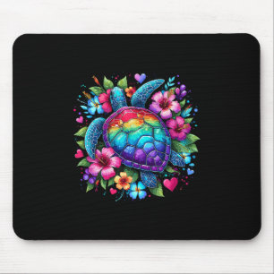 Hawaiian Sea Turtle Hawaii Vacation Beach Summer T Mouse Mat