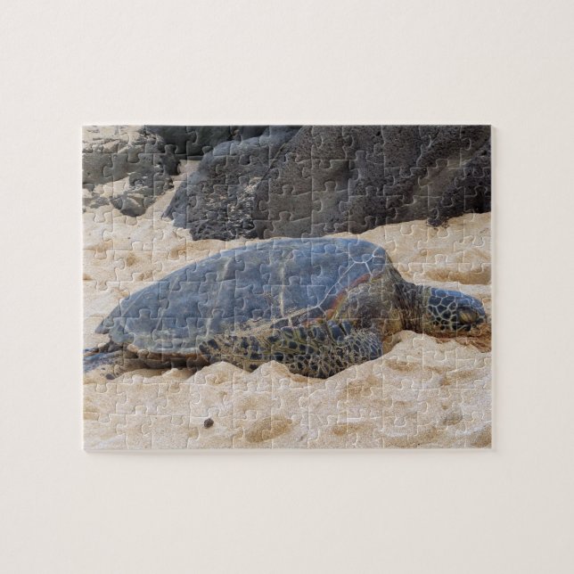 Hawaiian Sea Turtle Jigsaw Puzzle (Horizontal)