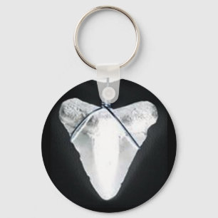 Hawaiian Shark Tooth Keychain