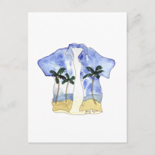 Hawaiian Shirt 1 Postcard