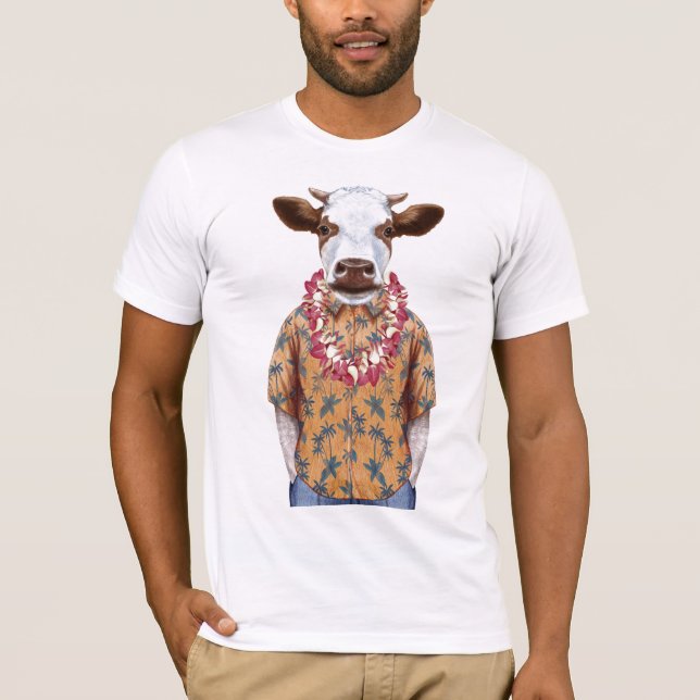 Hawaiian Shirt Cow (Front)