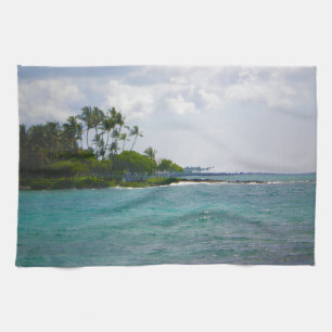 Hawaiian Shore Tea Towel