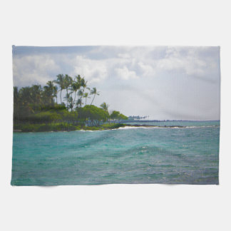 Hawaiian Shore Tea Towel