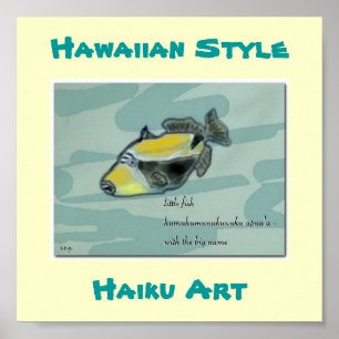 Hawaiian Style "Humuhumunukunuku apua'a" Art Print