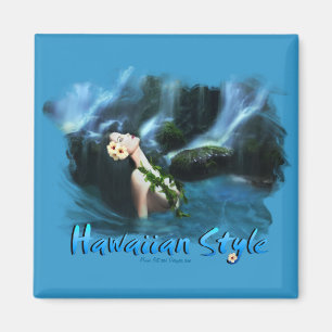 Hawaiian Style Magnet