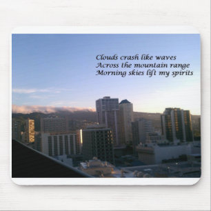 Hawaiian Sunrise Haiku Mouse Mat