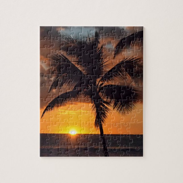 Hawaiian Sunset - 8x10 - 110 pc Jigsaw Puzzle (Vertical)