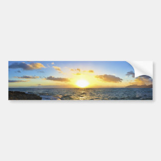 Hawaiian Sunset Bumper Sticker