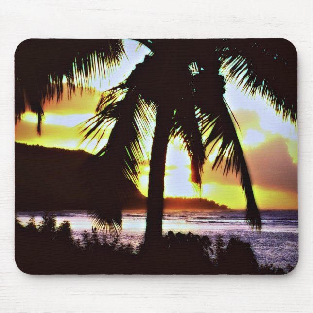 Hawaiian Sunset Mouse Mat (Front)