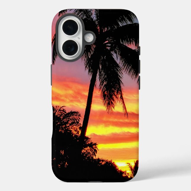 Hawaiian Sunset Phone Case (Back)