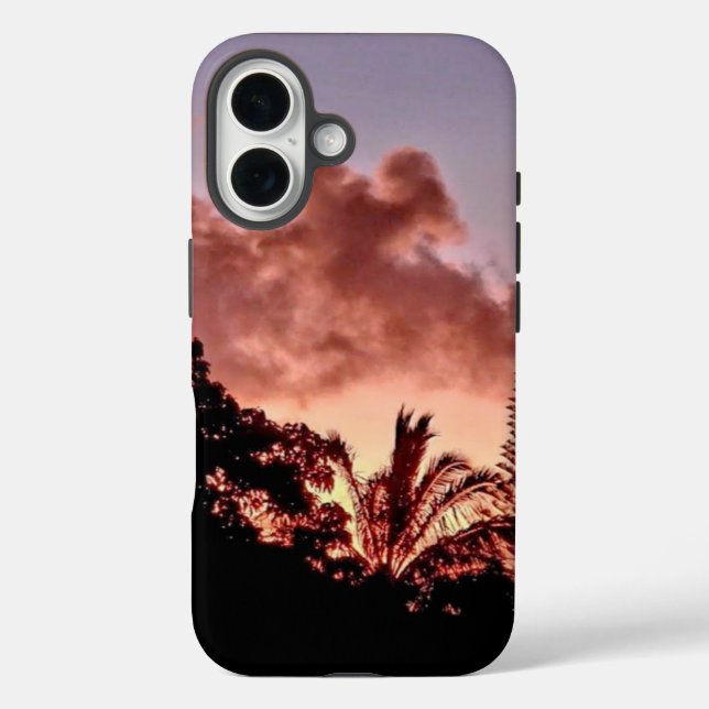 Hawaiian Sunset Phone Case (Back)