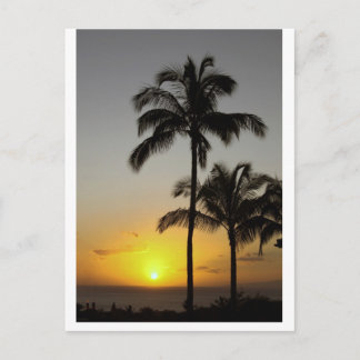 Hawaiian Sunset Postcard