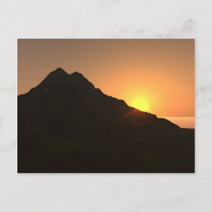"Hawaiian Sunset" Postcard