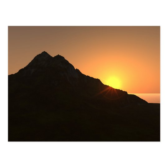"Hawaiian Sunset" Postcard