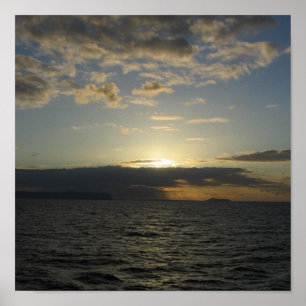HAWAIIAN SUNSET POSTER