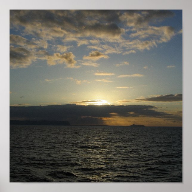 HAWAIIAN SUNSET POSTER (Front)