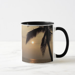 Hawaiian Sunset Ringer Mug