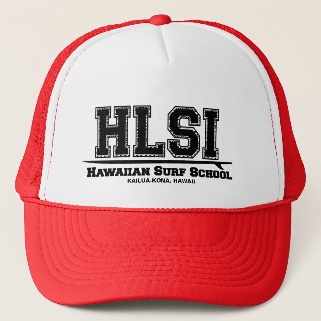 Hawaiian Surf School Hat (Front)