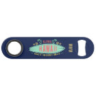 Hawaiian Surfer custom monogram bottle opener