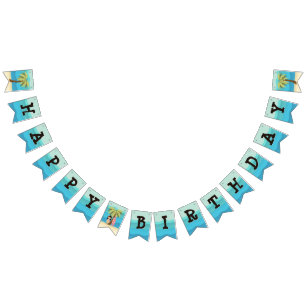 Hawaiian Surfer Girl Bunting