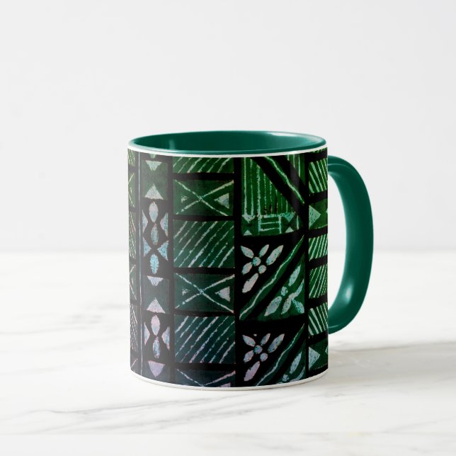 Hawaiian Tapa Cloth   Mug (Front Right)