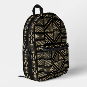 Hawaiian Tapa Pattern Printed Backpack